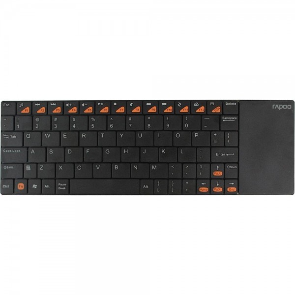 คีย์บอร์ด Rapoo Keyboard Wireless E2700 (Black) คีย์บอร์ด Rapoo Keyboard Wireless E2700 (Black)